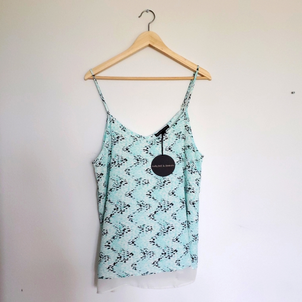 Harlowe & Graham V Neck Top